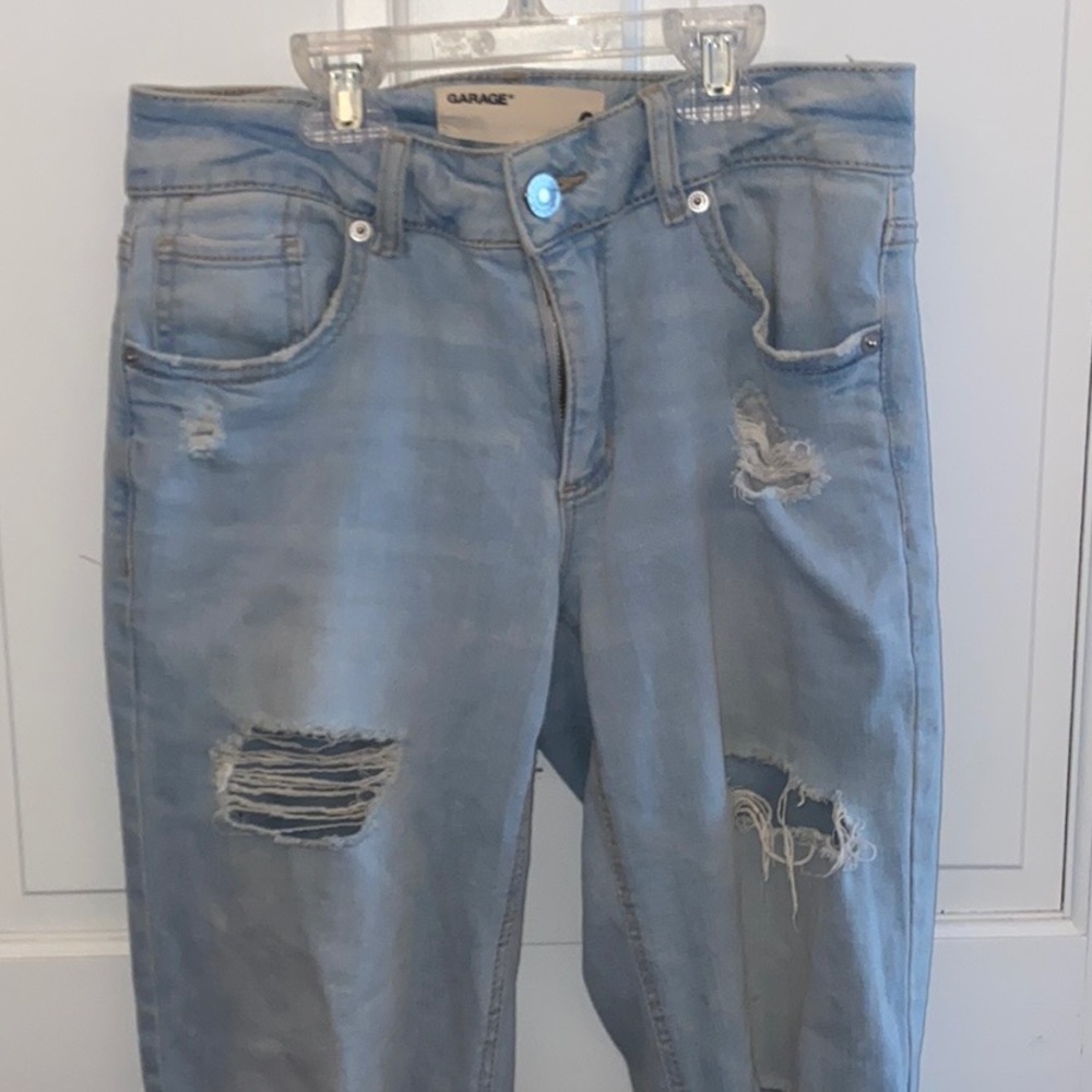 Garage Light wash Boyfriend Jeans